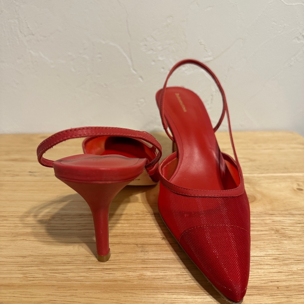 Reformation Whitney Slingback Heels - Picture 1 of 3
